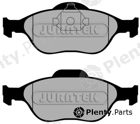 Juratek JCP1394 — Brake Pad Set, disc brake