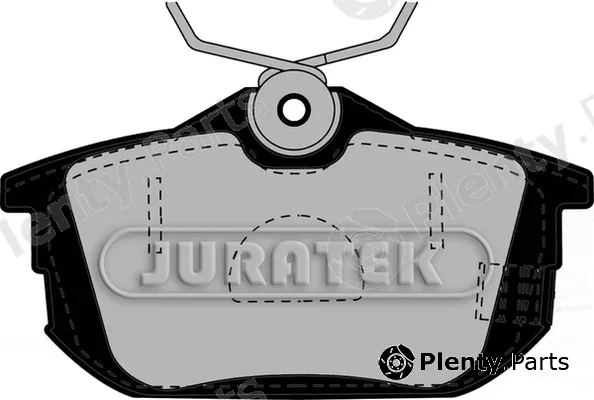 Juratek JCP1095 — Brake Pad Set, disc brake