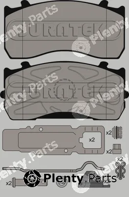 Juratek JCP1277K1 — Brake Pad Set, disc brake