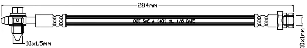 Juratek JBH1183R — Brake Hose