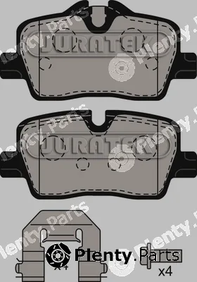 Juratek JCP8595 — Brake Pad Set, disc brake