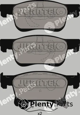 Juratek JCP8060 — Brake Pad Set, disc brake
