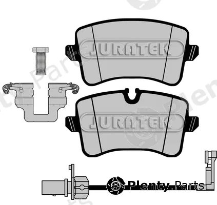 Juratek JCP8002 — Brake Pad Set, disc brake