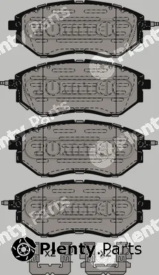 Juratek JCP8522 — Brake Pad Set, disc brake