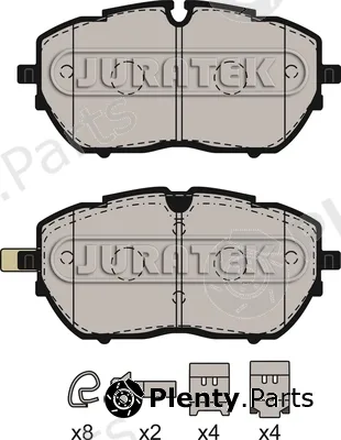 Juratek JCP8177 — Brake Pad Set, disc brake