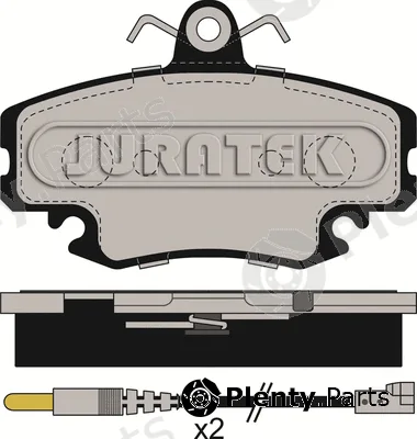 Juratek JCP845 — Brake Pad Set, disc brake