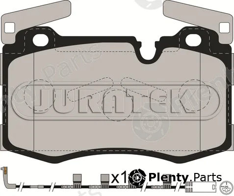Juratek JCP8232 — Brake Pad Set, disc brake