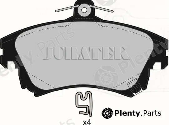 Juratek JCP1384 — Brake Pad Set, disc brake