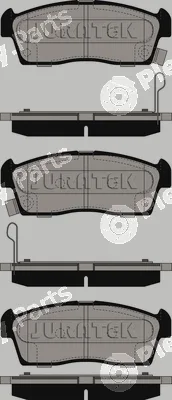 Juratek JCP139 — Brake Pad Set, disc brake