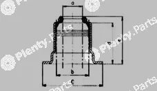 SKT 4S-059-V — Seal Ring, valve stem