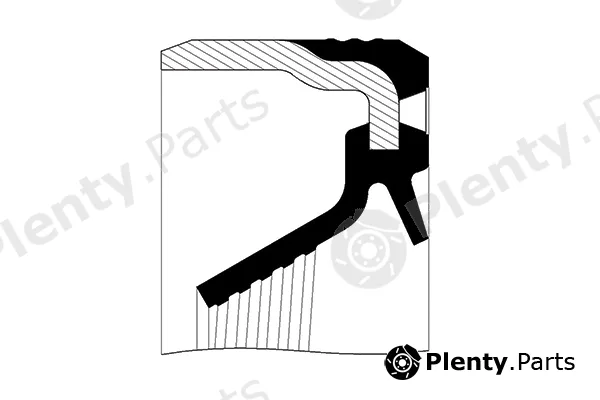 SKT 410506-V — Shaft Seal, crankshaft