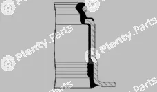 SKT 4S-031-V — Seal Ring, valve stem