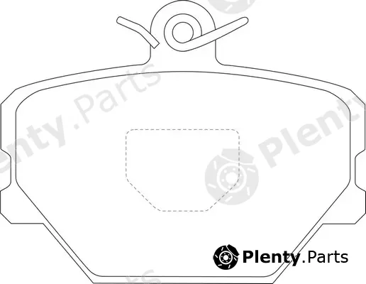 FIT FP1252 — Brake Pad Set, disc brake