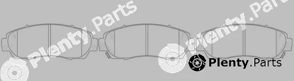 FIT FP1089 — Brake Pad Set, disc brake
