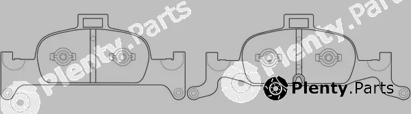 FIT FP1897 — Brake Pad Set, disc brake