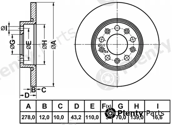 FIT FR0993 — Brake Disc