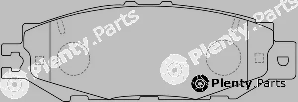 FIT FP0613 — Brake Pad Set, disc brake