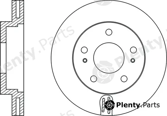 FIT FR0204V — Brake Disc