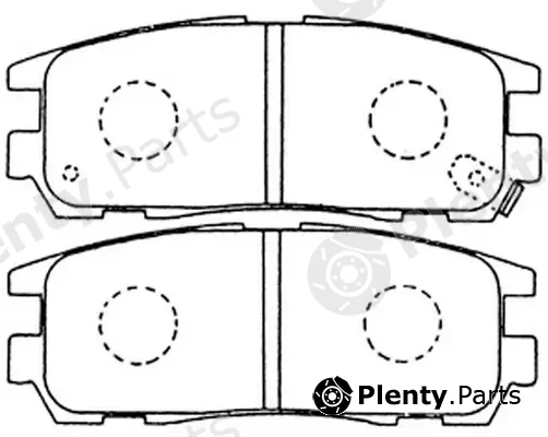 FIT FP0580 — Brake Pad Set, disc brake