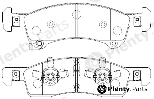 FIT FP0934 — Brake Pad Set, disc brake
