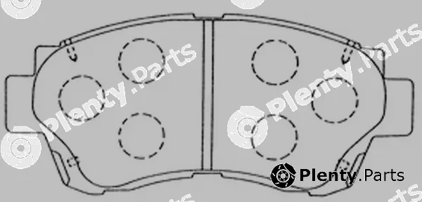FIT FP0476 — Brake Pad Set, disc brake