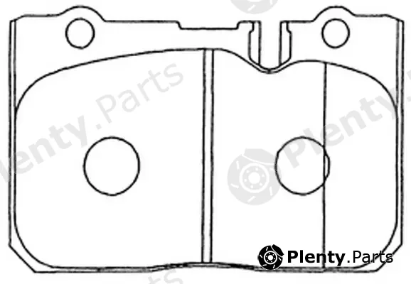 FIT FP0665 — Brake Pad Set, disc brake