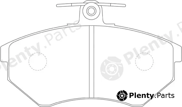 FIT FP0696 — Brake Pad Set, disc brake