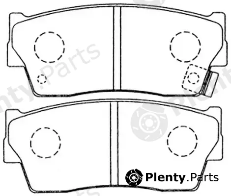 FIT FP0418 — Brake Pad Set, disc brake
