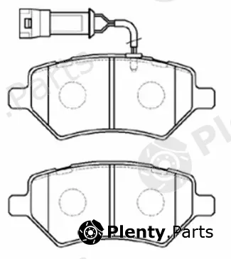 FIT FP0399E — Brake Pad Set, disc brake