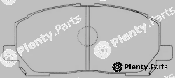 FIT FP0884 — Brake Pad Set, disc brake