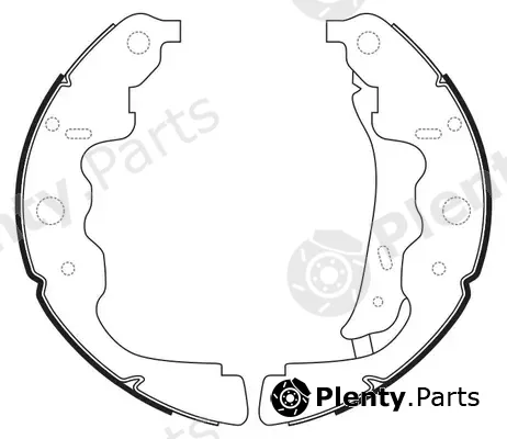 FIT FT3255 — Brake Shoe Set