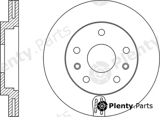 FIT FR0741V — Brake Disc