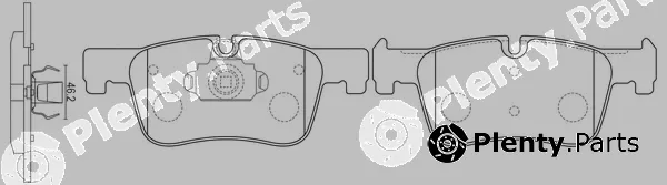 FIT FP1922 — Brake Pad Set, disc brake