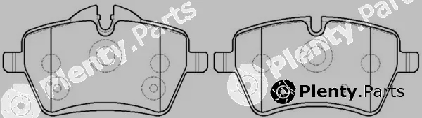 FIT FP1204 — Brake Pad Set, disc brake