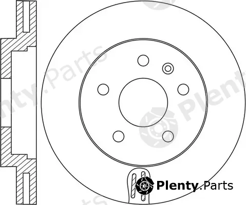 FIT FR0754V — Brake Disc