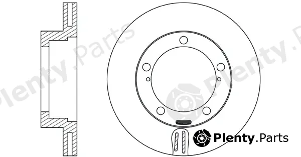 FIT FR0719V — Brake Disc