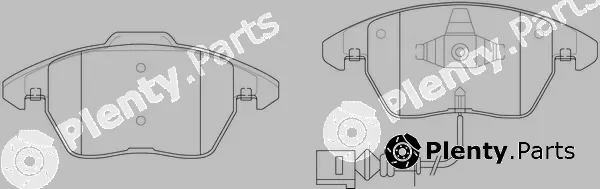 FIT FP1375E — Brake Pad Set, disc brake