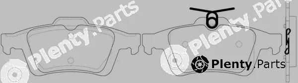 FIT FP0973 — Brake Pad Set, disc brake