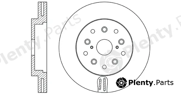FIT FR0683DL — Brake Disc
