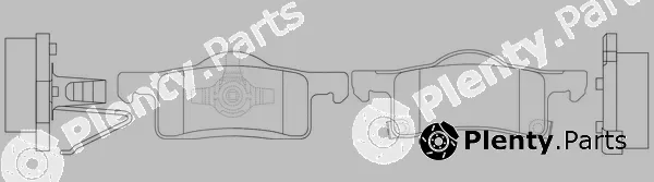 FIT FP0935 — Brake Pad Set, disc brake