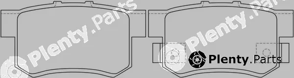 FIT FP0537 — Brake Pad Set, disc brake