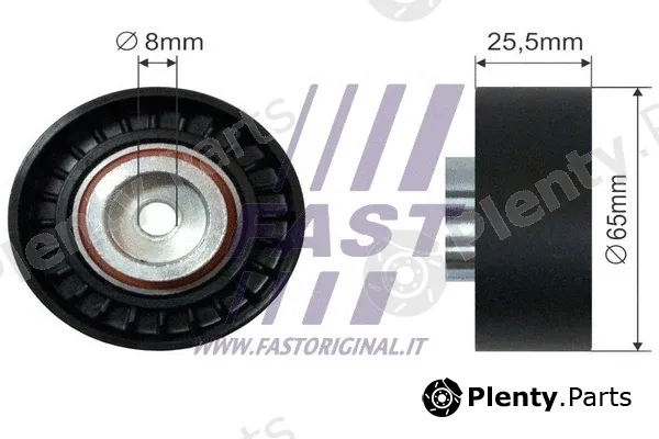 Fast FT44537 — Deflection/Guide Pulley, V-ribbed belt