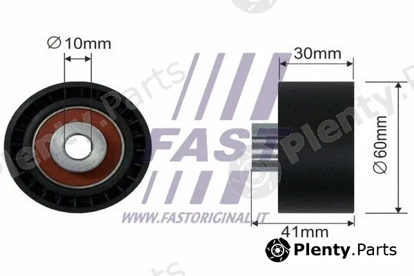 Fast FT44087 — Tensioner Pulley, timing belt