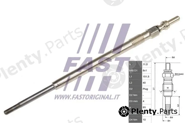 Fast FT82706 — Glow Plug