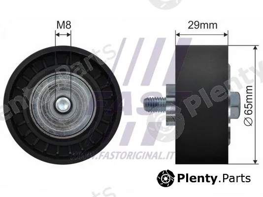 Fast FT44523 — Deflection/Guide Pulley, V-ribbed belt