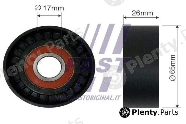 Fast FT44539 — Tensioner Pulley, V-ribbed belt