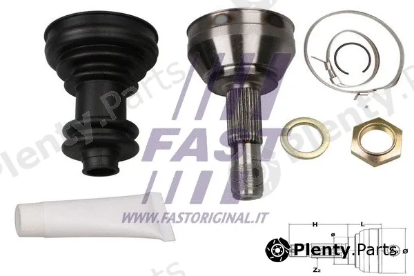 Fast FT25001K — Joint Kit, drive shaft