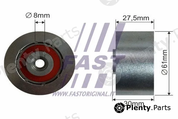 Fast FT44084 — Deflection/Guide Pulley, timing belt
