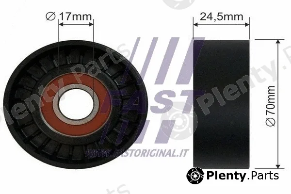 Fast FT44570 — Tensioner Pulley, V-ribbed belt