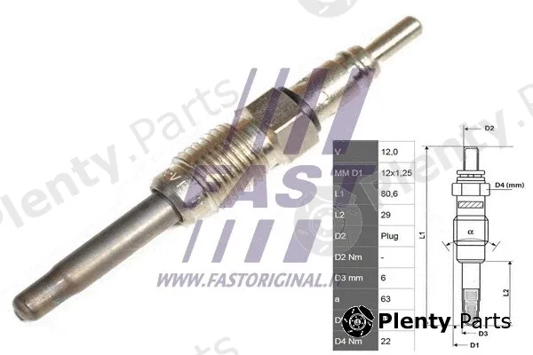 Fast FT82725 — Glow Plug
